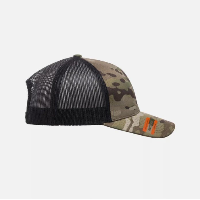 Camo Snapback Trucker Hat