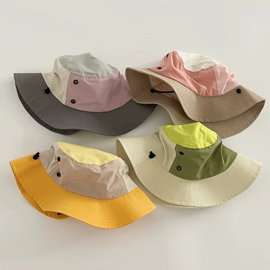 Colorblock Bucket Hat