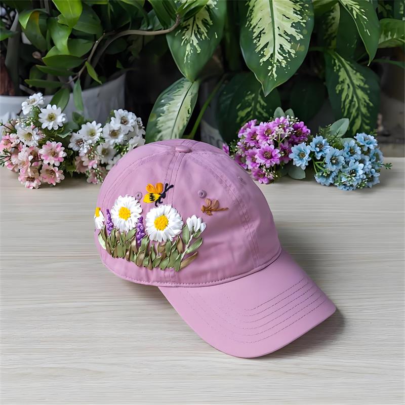 Ladies Floral Baseball Caps Ladies Floral Baseball Caps