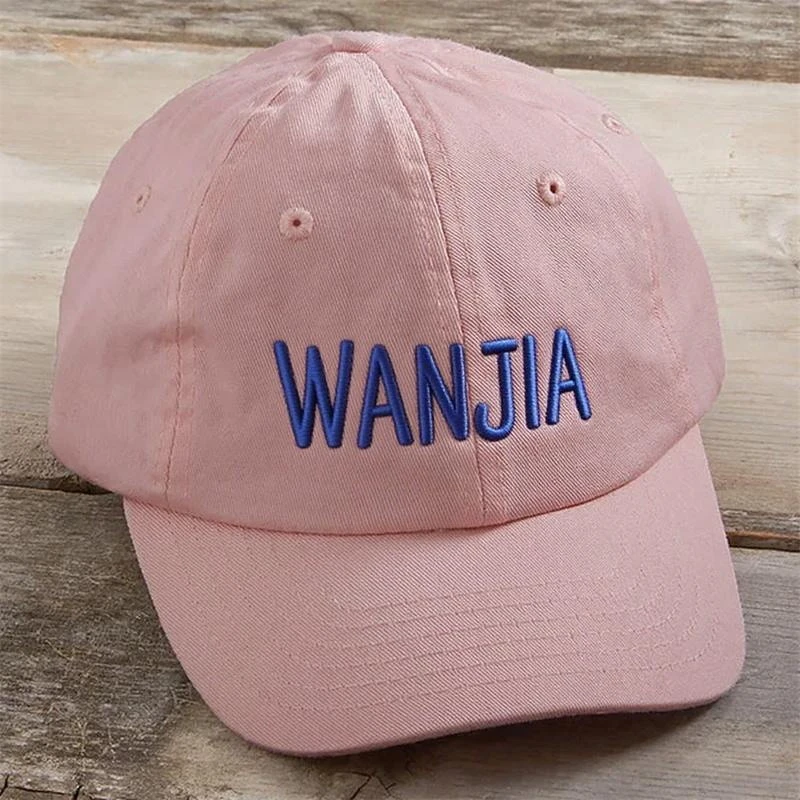 embroidered baseball cap
