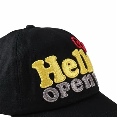 How can a baseball cap LOGO be made?