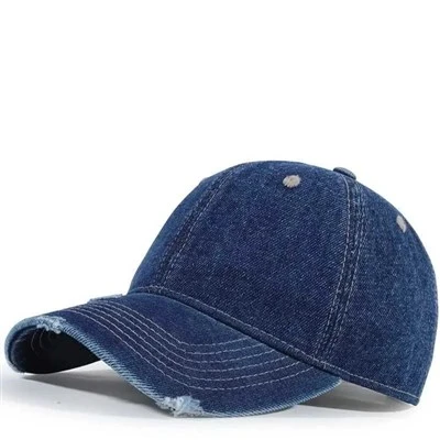 Blue Denim Baseball Cap