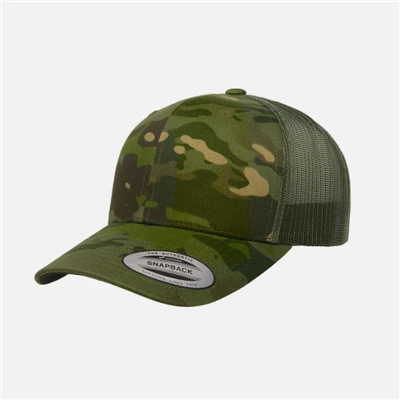 Flat Bill Camo Hat